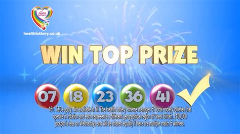 How to Play The Health Lottery.